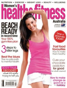 Women's Health & Fitness Cover October 2011