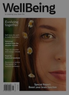 WellBeing 209 magazine cover 2024 ROLLOVER